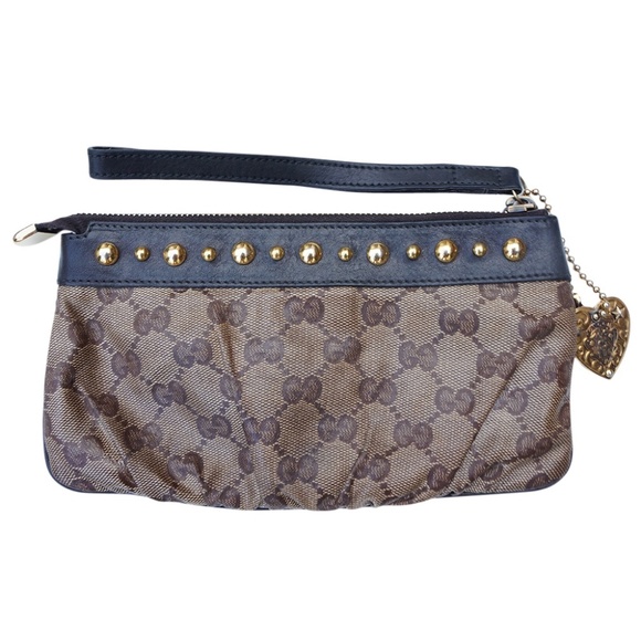 Gucci GG Crystal Sukey Wristlet clutch